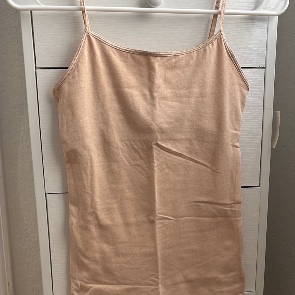 Aeropostale Tan Fitted Sleeveless Camisole